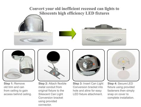 convert can light to junction box|4 inch can light conversion.